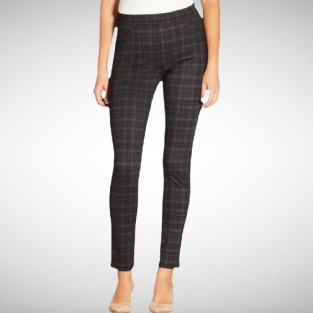 SANCTUARY Plaid Multicolour Leggings, Never Worn - Size M